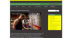 Desktop Screenshot of madisonmfg.com